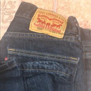 NWOT Levi’s 505 jeans 30 x 34